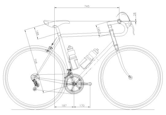 Cómo calcular las medidas del cuadro de la bicicleta