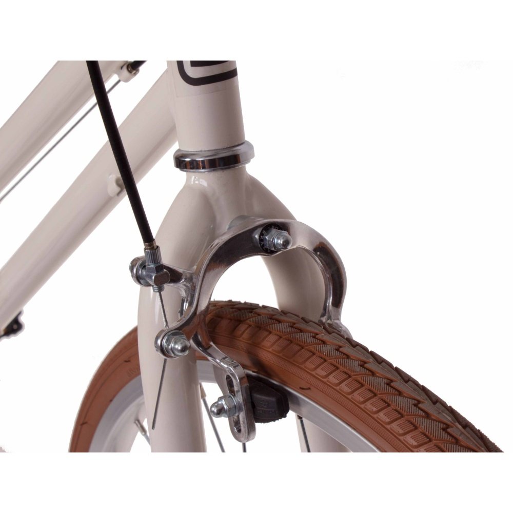 Bicicleta de paseo Kawaii E1, 1 velocidad, cuadro de acero, caballete - Imagen 4