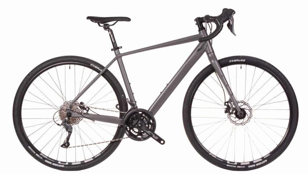 Bicicleta Gravel Crest Split 16 velocidades - gris