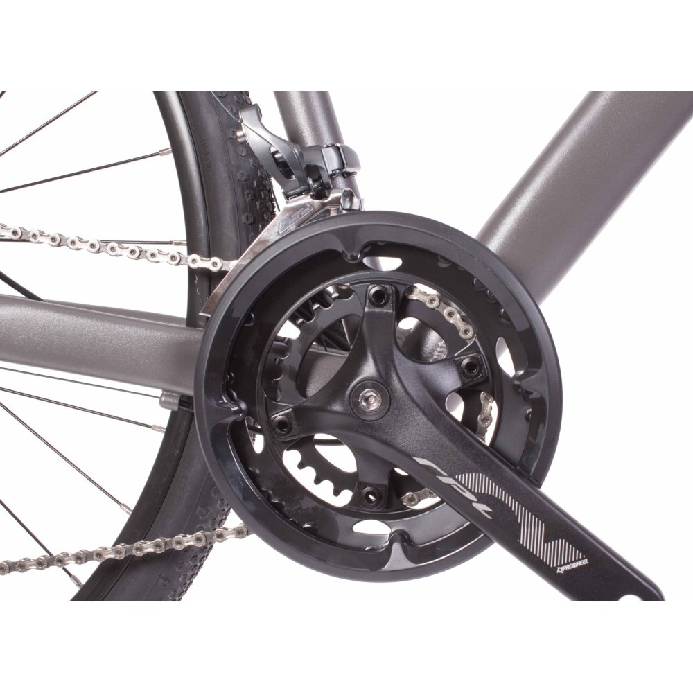 Bicicleta Gravel Crest Split 16 velocidades - gris - Imagen 8