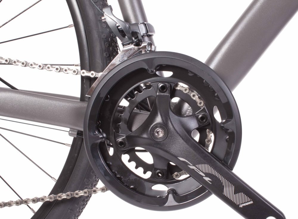 Bicicleta Gravel Crest Split 16 velocidades - gris - Imagen 8