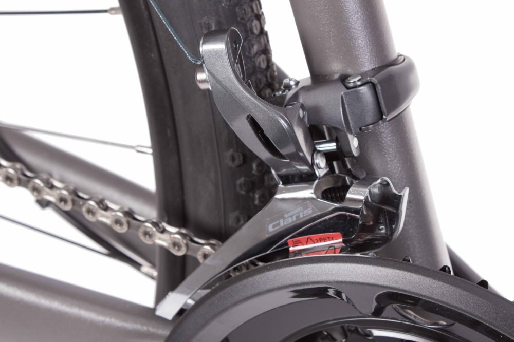 Bicicleta Gravel Crest Split 16 velocidades - gris - Imagen 5