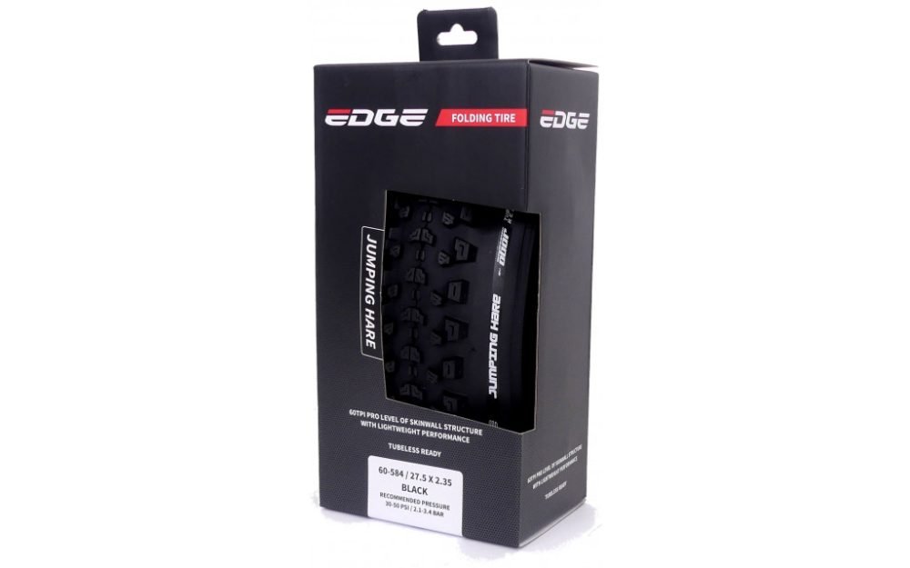 Cubierta plegable Edge Jumping Hare 29 x 2.25" / 57-622 - negro - Imagen 3