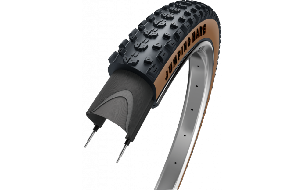 Cubierta plegable Edge Jumping Hare 27.5 x 2.35" / 60-584 - negro/marrón - Imagen 3