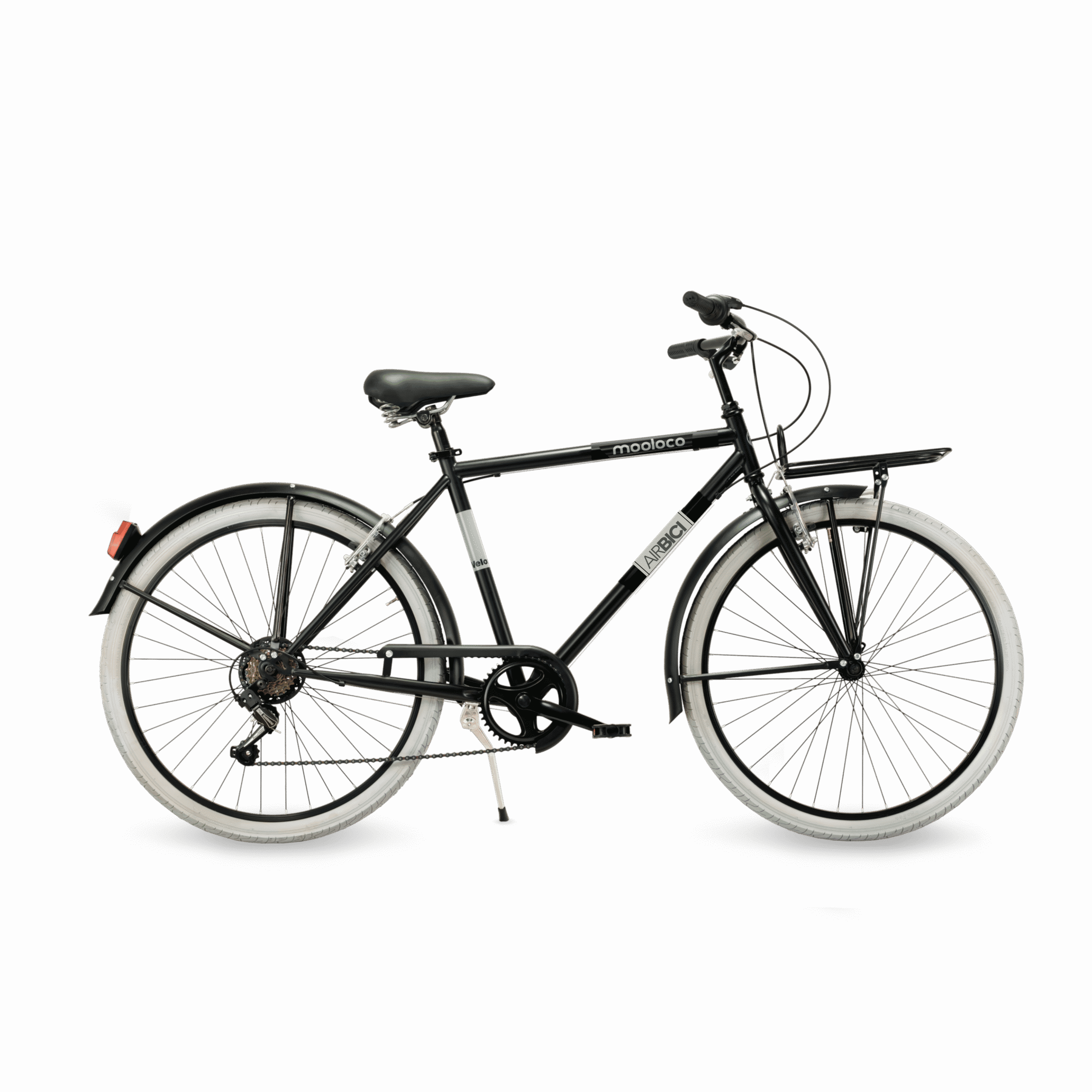 Bicicleta de paseo Mooloco Man, Ruedas 26, 6 velocidades