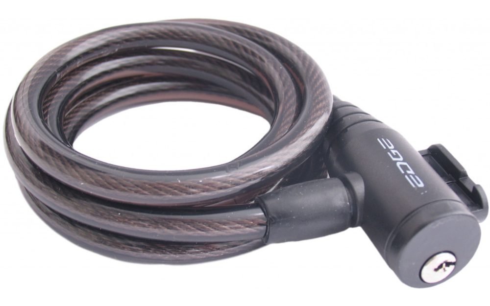 Candado Espiral Edge Wired 120 - ø12*1800 - negro - Imagen 2