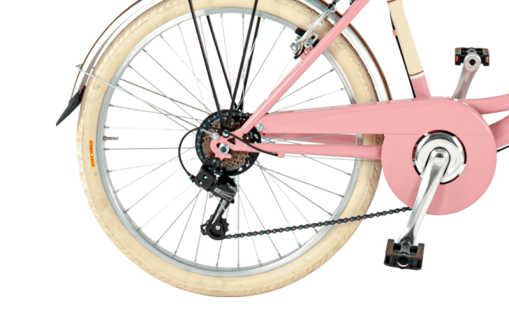 Airbici Giuly - cuadro de acero, frenos V-Brake, ruedas 24x1.175 - Imagen 9