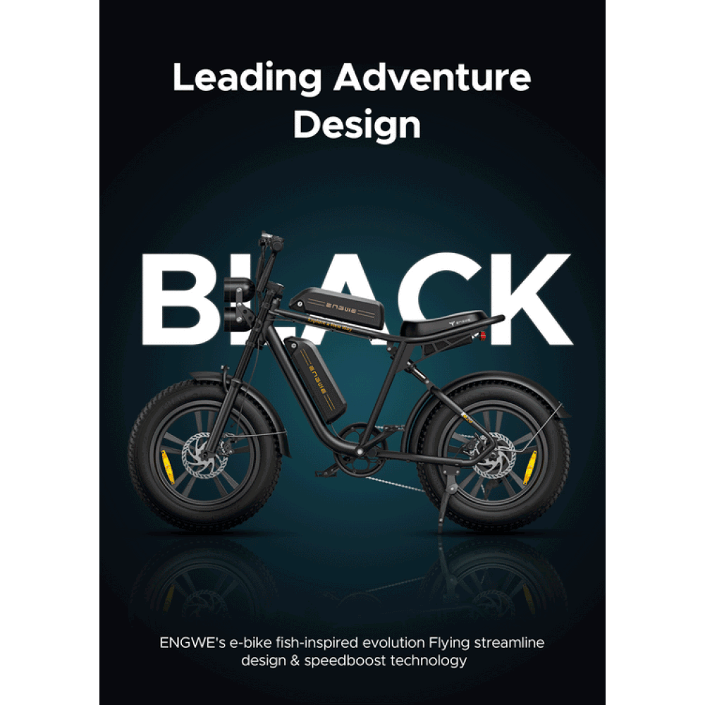 Bicicleta Eléctrica Engwe M20 750W - Imagen 13