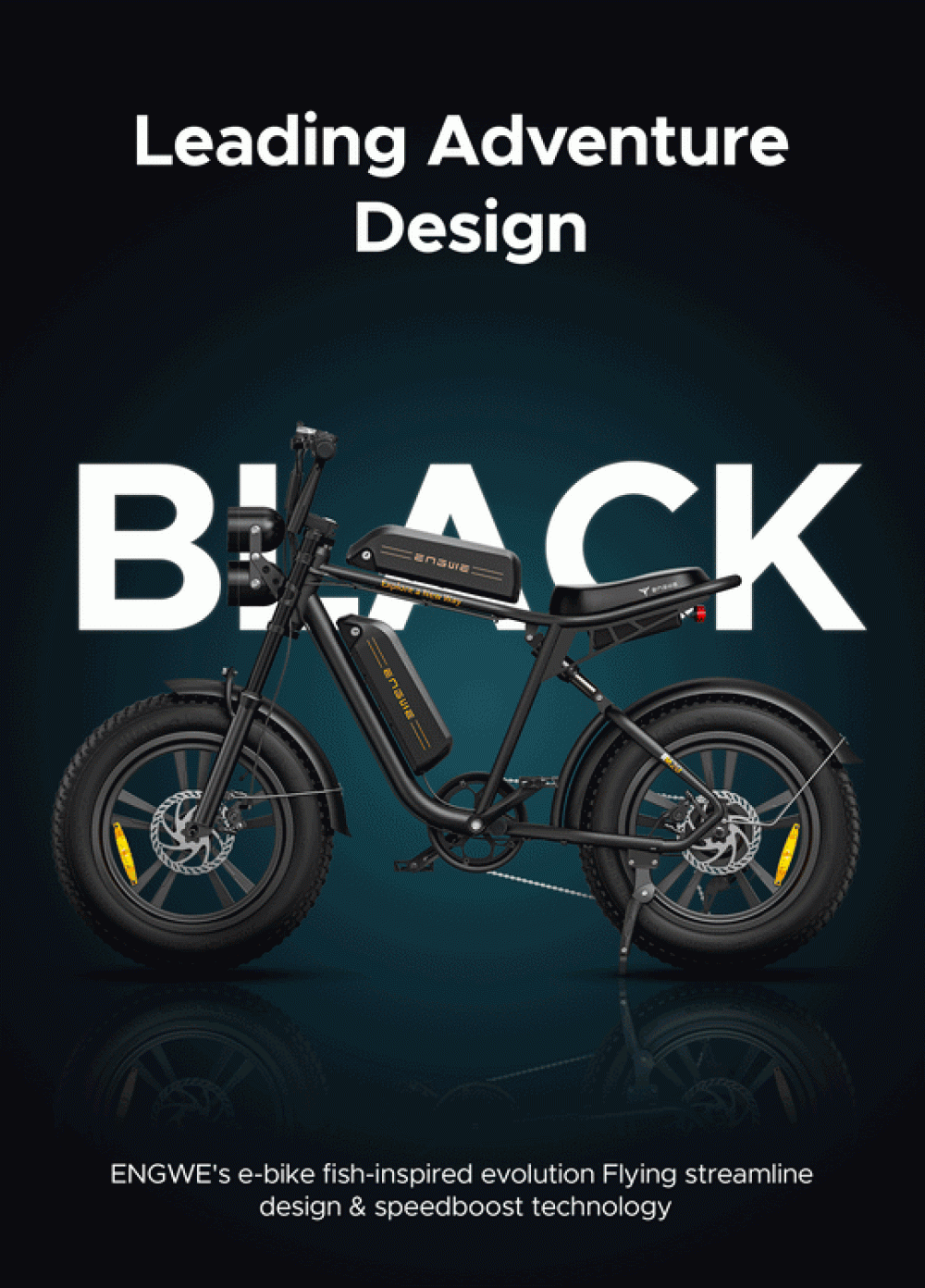 Bicicleta Eléctrica Engwe M20 750W - Imagen 13
