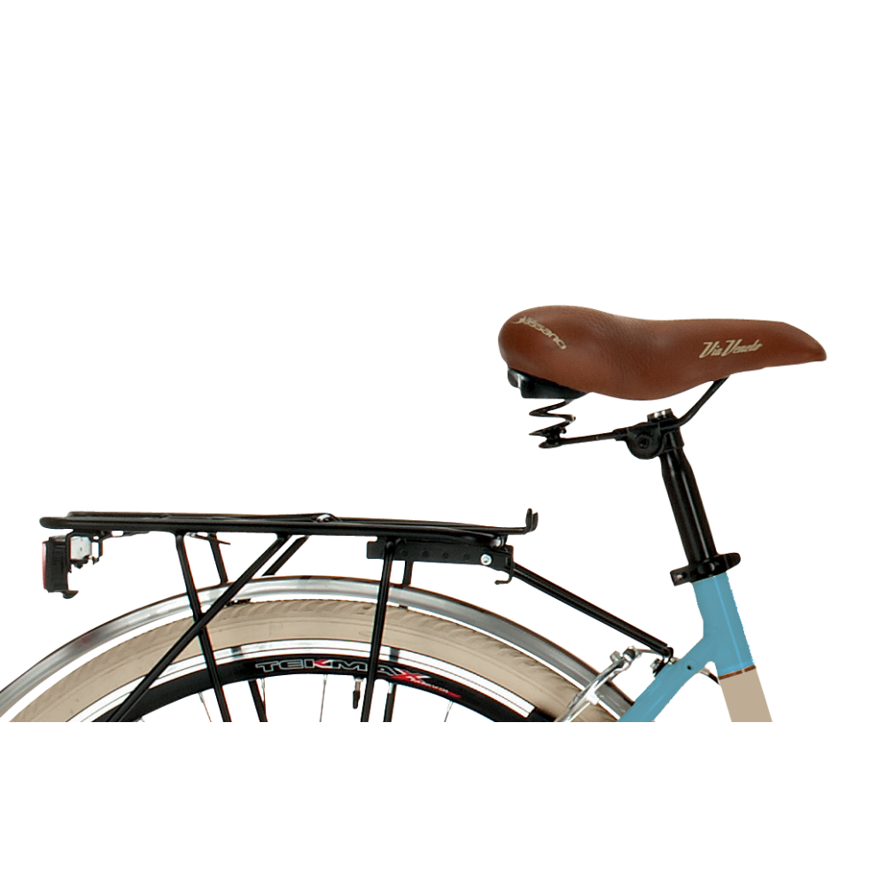 Bicicleta de Paseo Elegance L- Bicicleta Vintage Urbana, 18 Velocidades, Cuadro de Aluminio, Ruedas 700x35C , By Airbici - Imagen 17