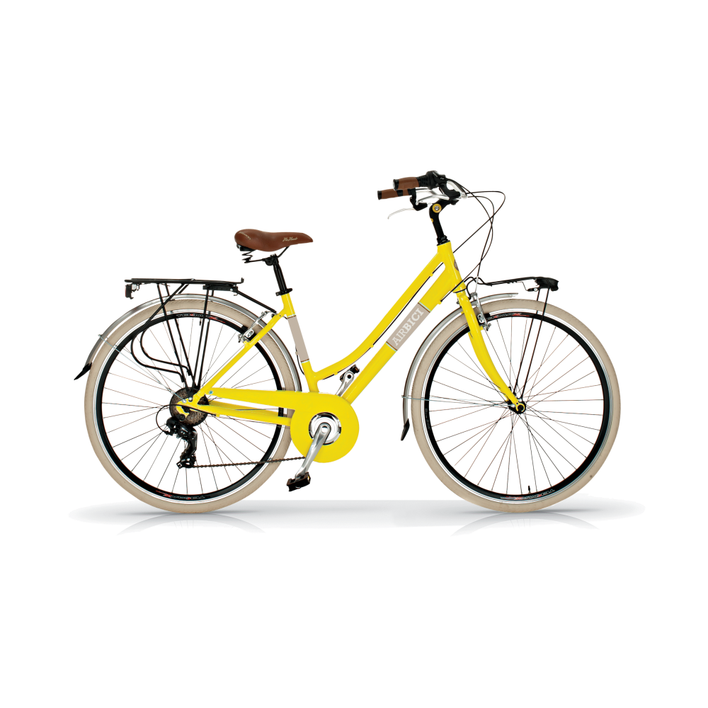 Bicicleta de Paseo Elegance L- Bicicleta Vintage Urbana, 18 Velocidades, Cuadro de Aluminio, Ruedas 700x35C , By Airbici - Imagen 22