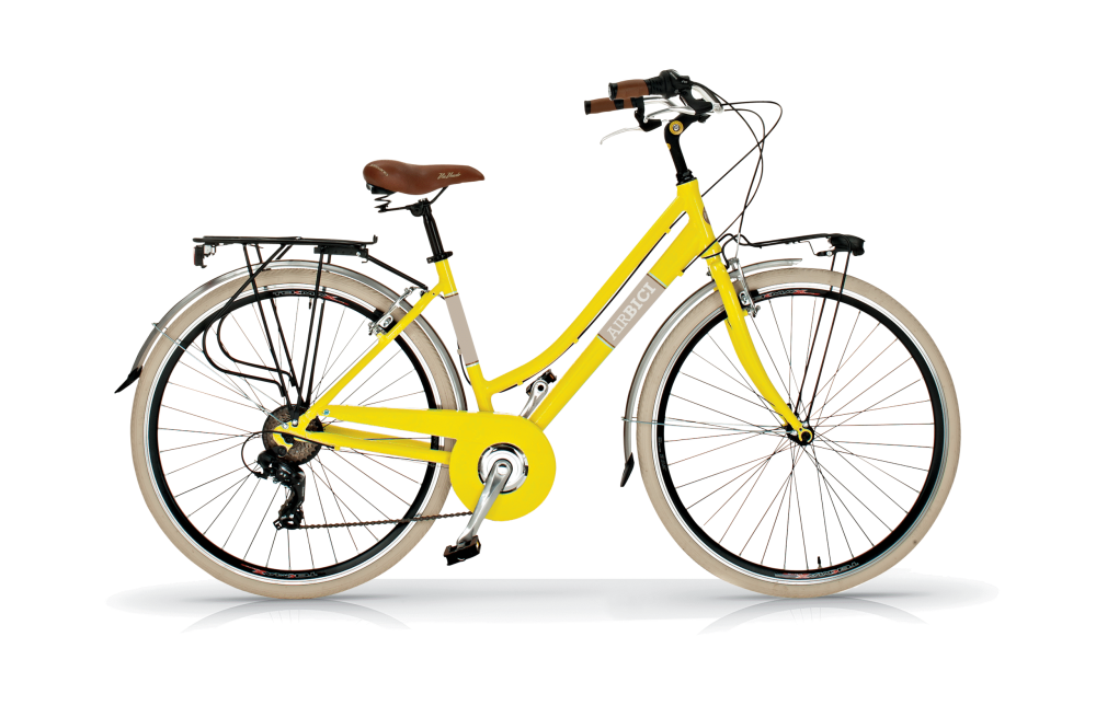 Bicicleta de Paseo Elegance L- Bicicleta Vintage Urbana, 18 Velocidades, Cuadro de Aluminio, Ruedas 700x35C , By Airbici - Imagen 22