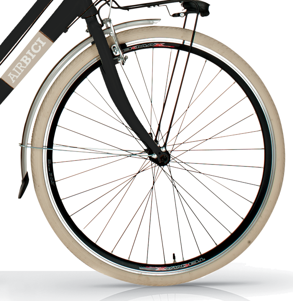 Bicicleta de Paseo Elegance L- Bicicleta Vintage Urbana, 18 Velocidades, Cuadro de Aluminio, Ruedas 700x35C , By Airbici - Imagen 28