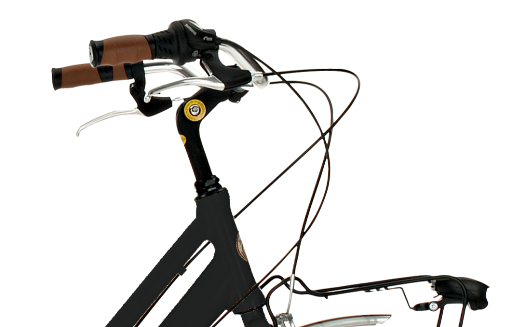 Bicicleta de Paseo Elegance L- Bicicleta Vintage Urbana, 18 Velocidades, Cuadro de Aluminio, Ruedas 700x35C , By Airbici - Imagen 30