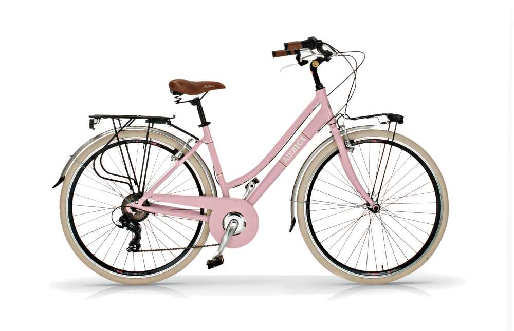 Bicicleta de Paseo Elegance L- Bicicleta Vintage Urbana, 18 Velocidades, Cuadro de Aluminio, Ruedas 700x35C , By Airbici - Imagen 32