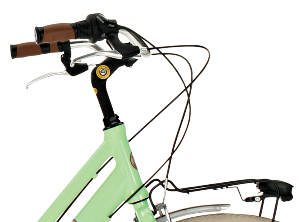 Bicicleta de Paseo Elegance L- Bicicleta Vintage Urbana, 18 Velocidades, Cuadro de Aluminio, Ruedas 700x35C , By Airbici - Imagen 40