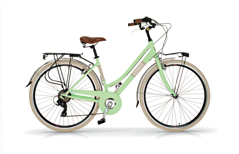 Bicicleta de Paseo Elegance L- Bicicleta Vintage Urbana, 18 Velocidades, Cuadro de Aluminio, Ruedas 700x35C , By Airbici - Imagen 37