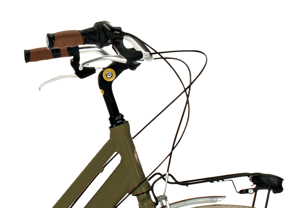 Bicicleta de Paseo Elegance L- Bicicleta Vintage Urbana, 18 Velocidades, Cuadro de Aluminio, Ruedas 700x35C , By Airbici - Imagen 45