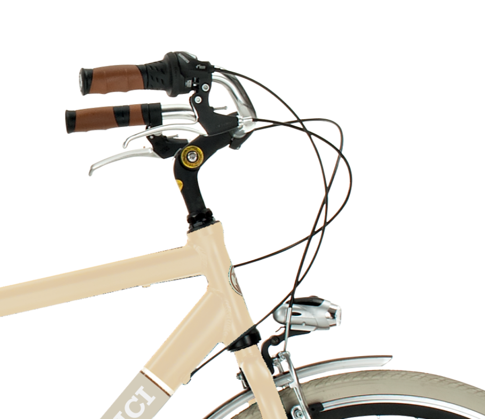 Bicicleta de paseo Elegance M, Cuadro de Aluminio, 6 Velocidades, Ruedas 700x38C - by Airbici - Imagen 32