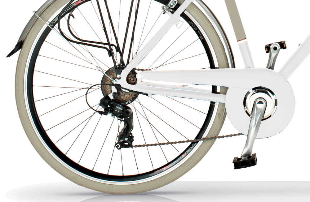 Bicicleta de paseo Elegance M, Cuadro de Aluminio, 6 Velocidades, Ruedas 700x38C - by Airbici - Imagen 28