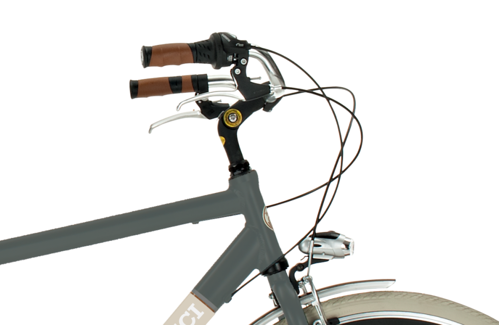 Bicicleta de paseo Elegance M, Cuadro de Aluminio, 6 Velocidades, Ruedas 700x38C - by Airbici - Imagen 17