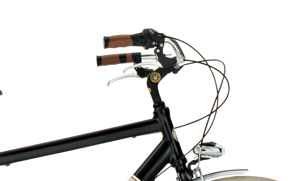 Bicicleta de paseo Elegance M, Cuadro de Aluminio, 6 Velocidades, Ruedas 700x38C - by Airbici - Imagen 8