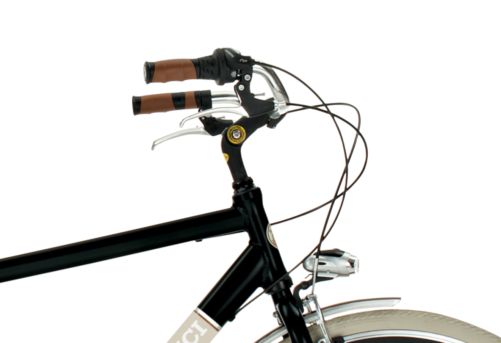 Bicicleta de paseo Elegance M, Cuadro de Aluminio, 6 Velocidades, Ruedas 700x38C - by Airbici - Imagen 3