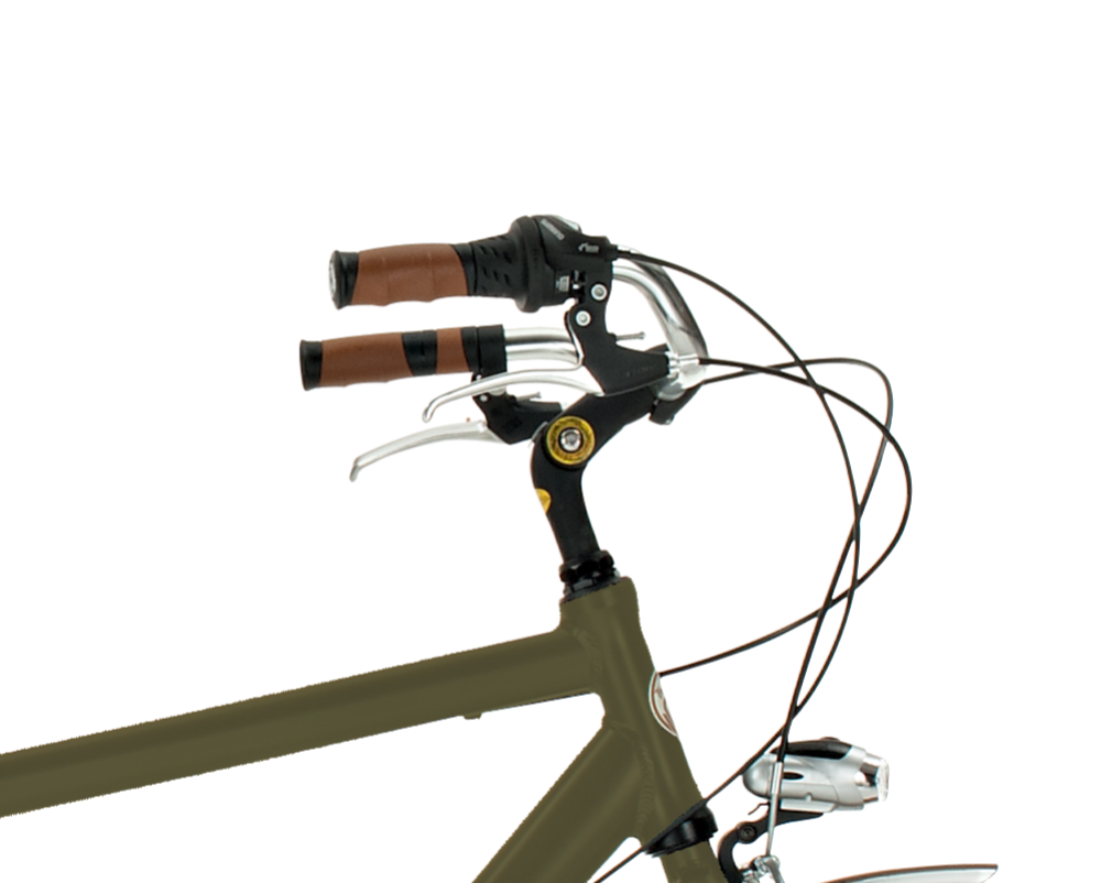 Bicicleta de paseo Elegance M, Cuadro de Aluminio, 6 Velocidades, Ruedas 700x38C - by Airbici - Imagen 12