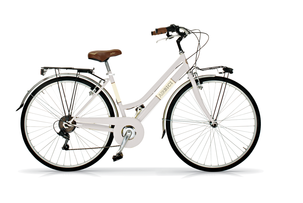 Bicicleta de paseo Airbici Allure Lady - 6 Velocidades, ruedas 700C, Cuadro de Acero - Imagen 4
