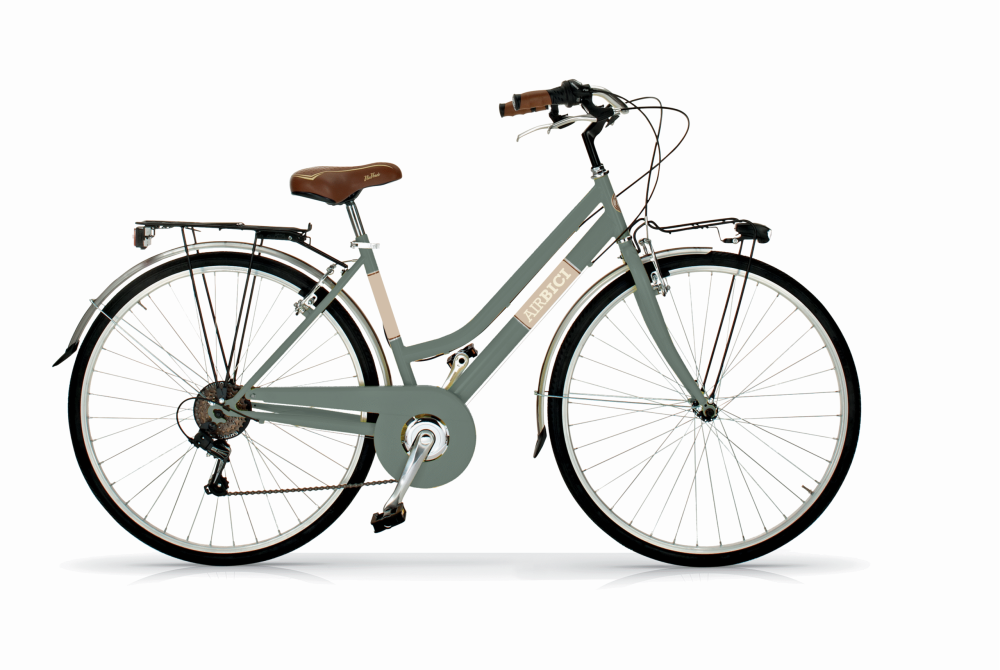 Bicicleta de paseo Airbici Allure Lady - 6 Velocidades, ruedas 700C, Cuadro de Acero - Imagen 6