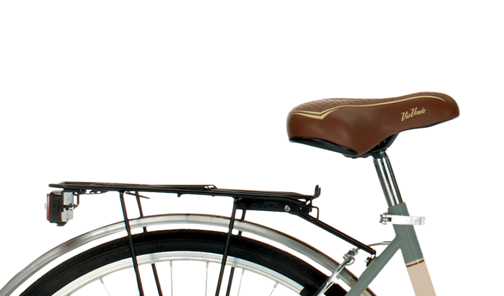 Bicicleta de paseo Airbici Allure Lady - 6 Velocidades, ruedas 700C, Cuadro de Acero - Imagen 27