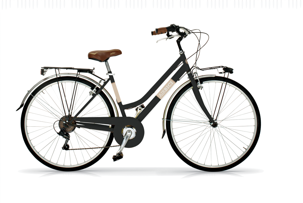Bicicleta de paseo Airbici Allure Lady - 6 Velocidades, ruedas 700C, Cuadro de Acero - Imagen 7
