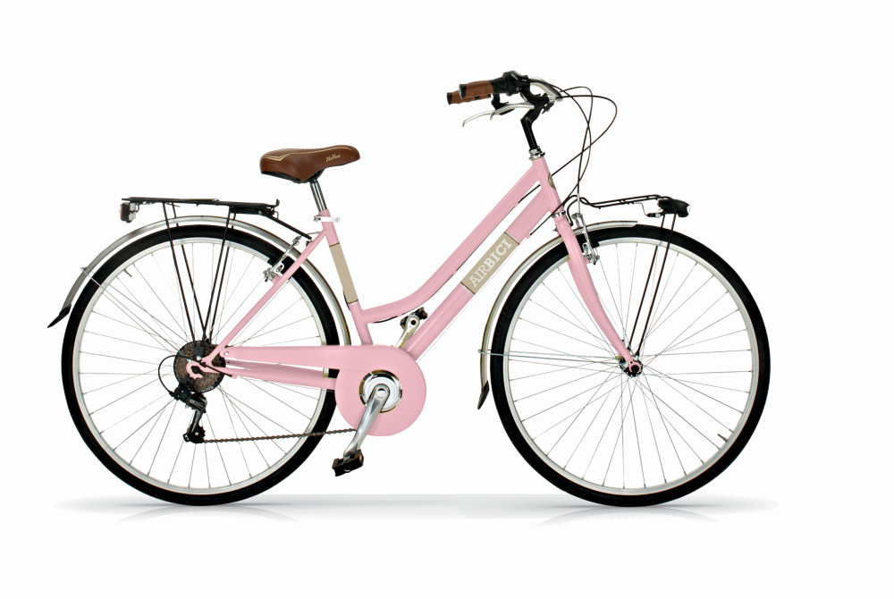 Bicicleta de paseo Airbici Allure Lady - 6 Velocidades, ruedas 700C, Cuadro de Acero - Imagen 8