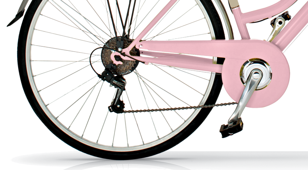 Bicicleta de paseo Airbici Allure Lady - 6 Velocidades, ruedas 700C, Cuadro de Acero - Imagen 32