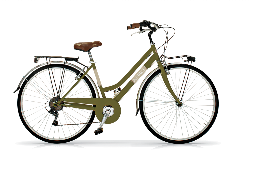 Bicicleta de paseo Airbici Allure Lady - 6 Velocidades, ruedas 700C, Cuadro de Acero - Imagen 10
