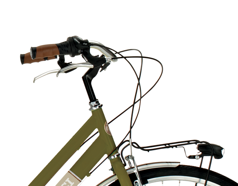 Bicicleta de paseo Airbici Allure Lady - 6 Velocidades, ruedas 700C, Cuadro de Acero - Imagen 37