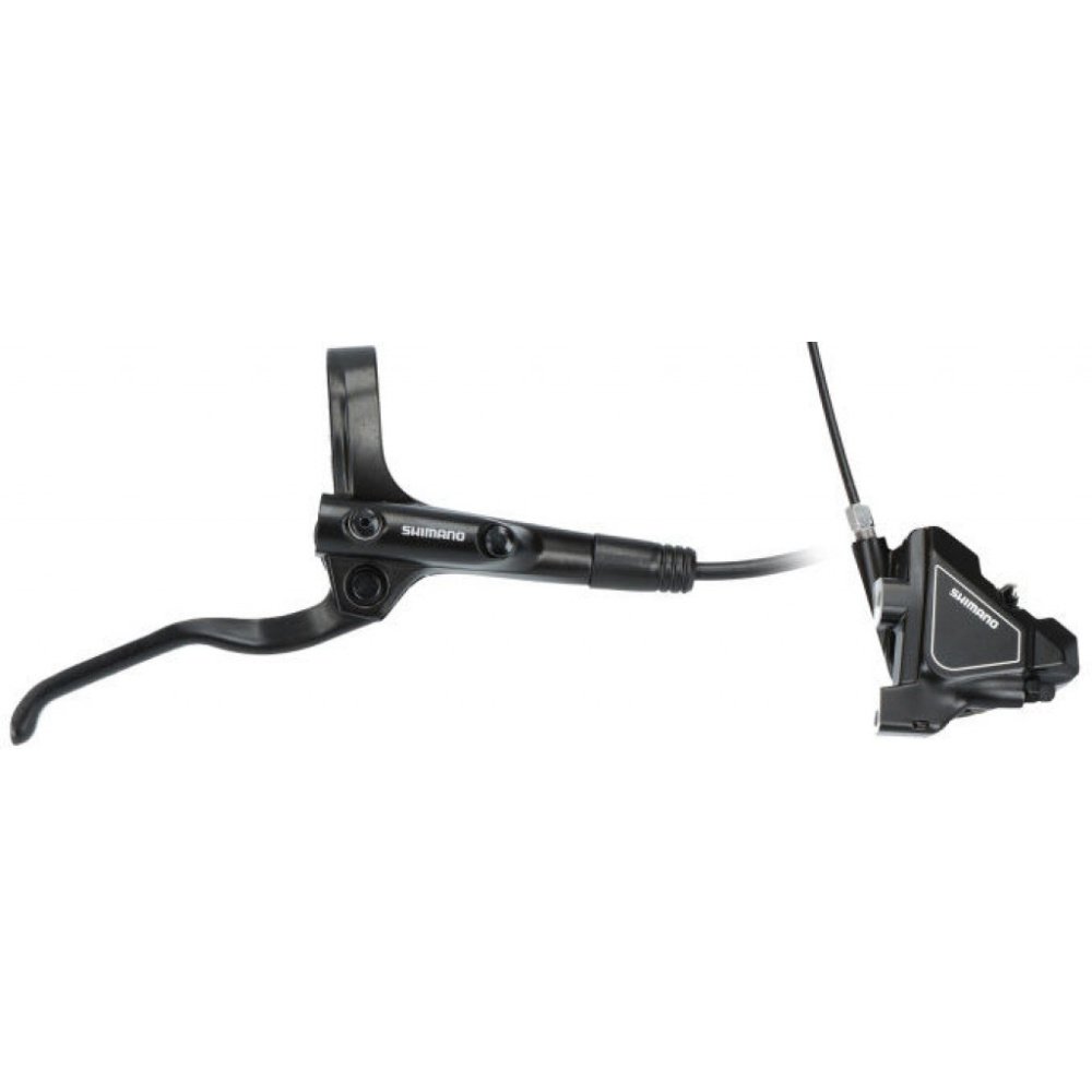 Frenos de disco hidráulicos Shimano MT200 Road para trasero - Flat Mount - sin disco de freno - negro