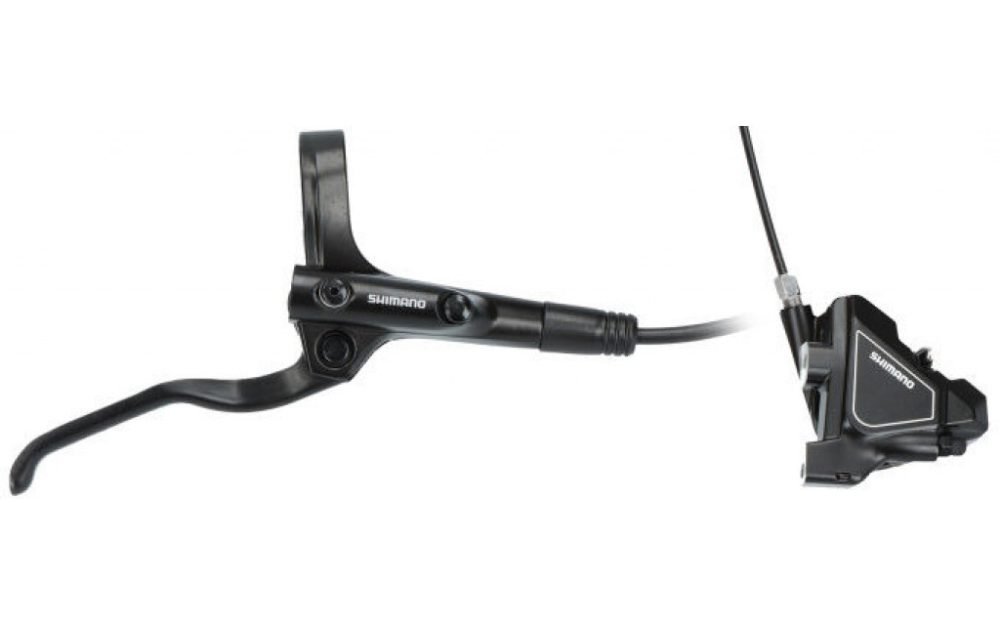 Frenos de disco hidráulicos Shimano MT200 Road para trasero - Flat Mount - sin disco de freno - negro