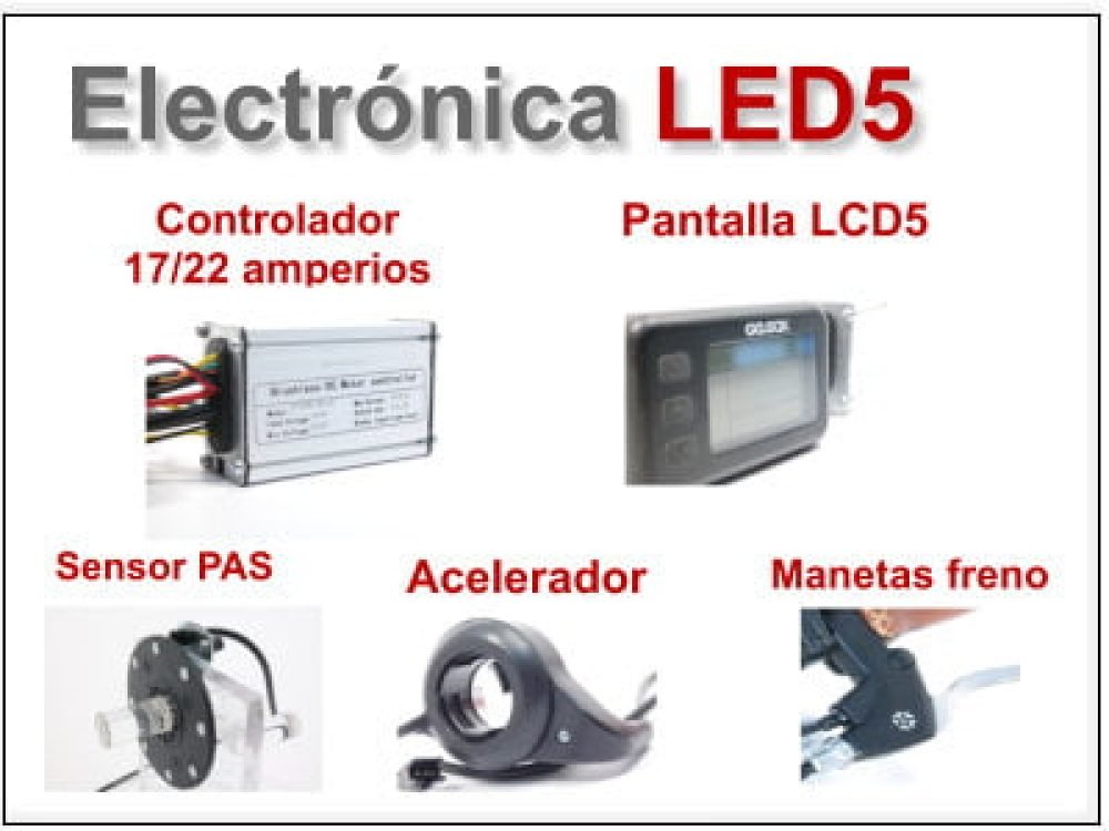 KIT Para Bicicletas Eléctricas BPM 500W + Batería FT 16 Ah. Ciclotek - Imagen 2