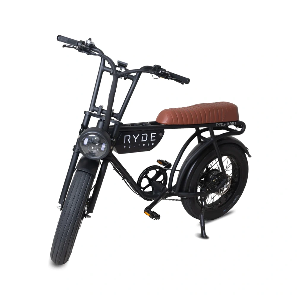 RYDE CULTURE - Bicicleta eléctrica Fat Tire - Vintage Brown - Imagen 2
