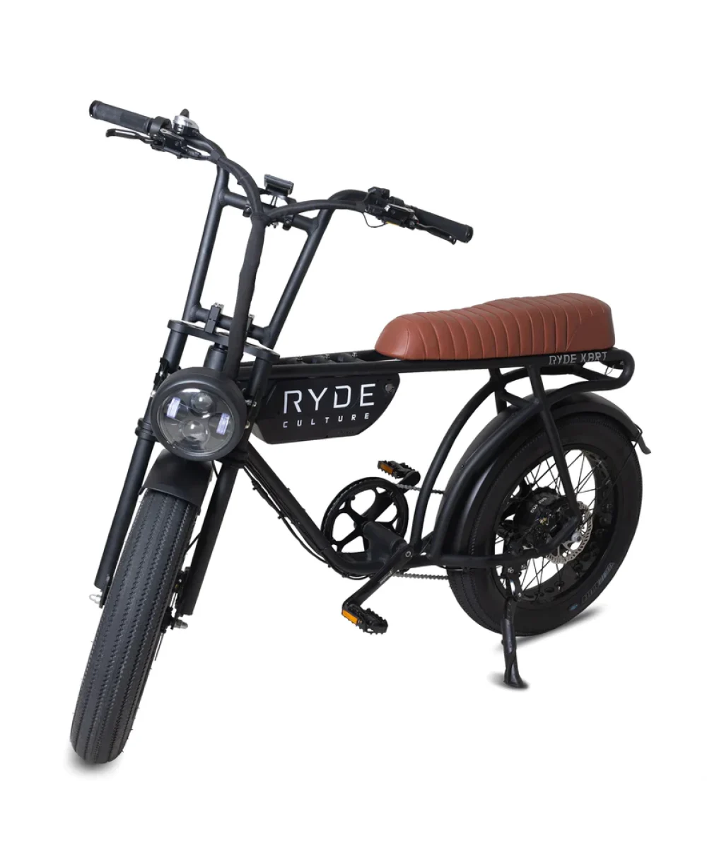 RYDE CULTURE - Bicicleta eléctrica Fat Tire - Vintage Brown - Imagen 2