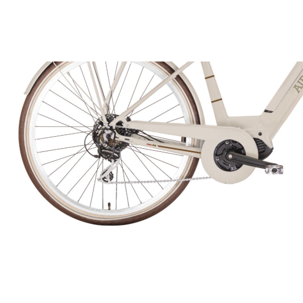 Bicicleta Eléctrica E-Lite Lady 250W 10.4ah - Ebike de Paseo Vintage - Imagen 5