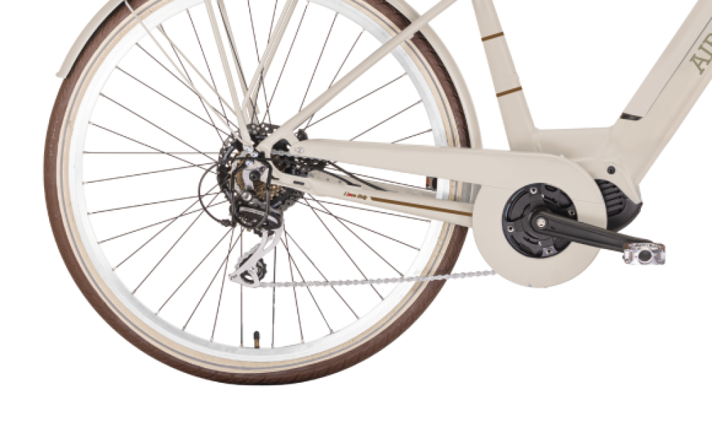 Bicicleta Eléctrica E-Lite Lady 250W 10.4ah - Ebike de Paseo Vintage - Imagen 5