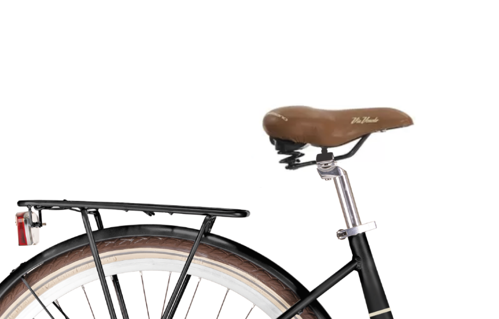 Bicicleta Eléctrica E-Lite Lady 250W 10.4ah - Ebike de Paseo Vintage - Imagen 11