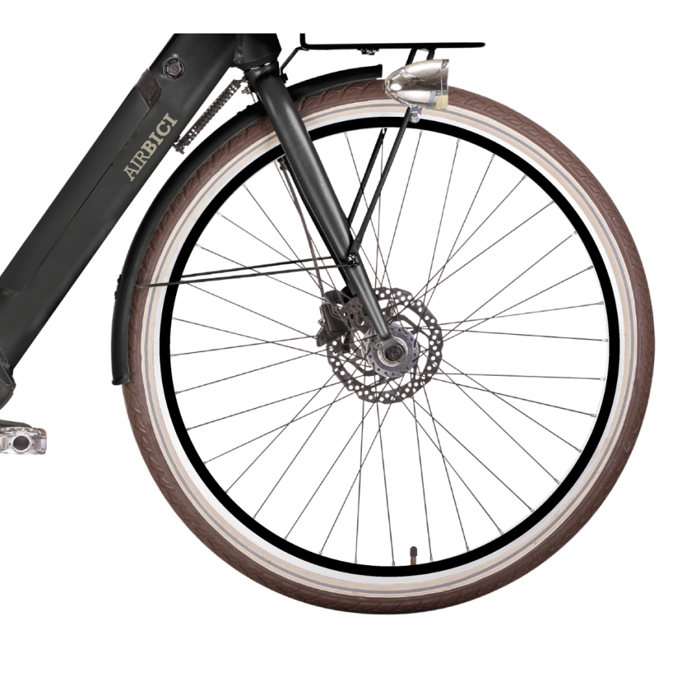 Bicicleta electrica E-Lite Man by Airbici, ruedas de 28 pulgadas, motor central, cuadro de aluminio - Imagen 5