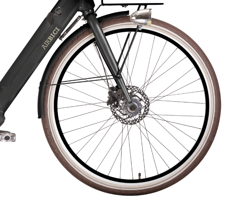 Bicicleta electrica E-Lite Man by Airbici, ruedas de 28 pulgadas, motor central, cuadro de aluminio - Imagen 5