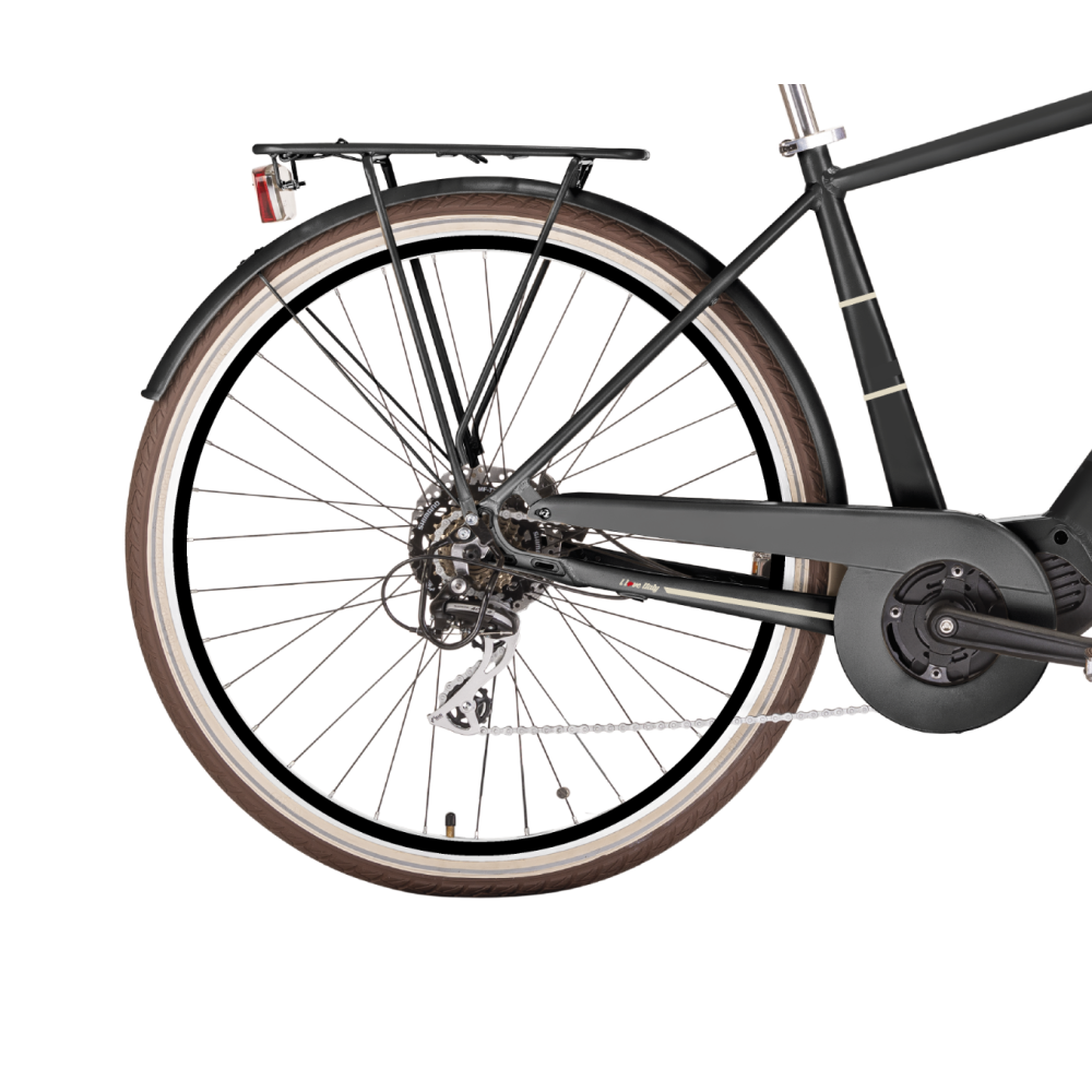 Bicicleta electrica E-Lite Man by Airbici, ruedas de 28 pulgadas, motor central, cuadro de aluminio - Imagen 4