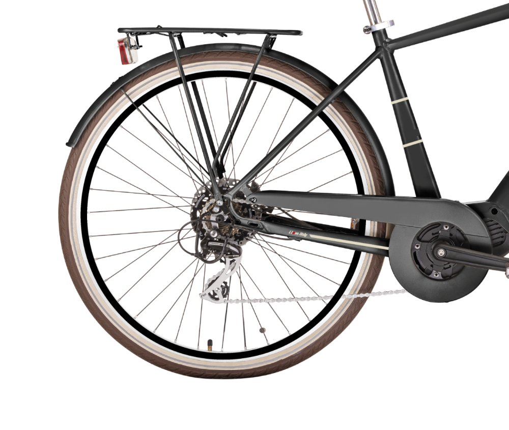 Bicicleta electrica E-Lite Man by Airbici, ruedas de 28 pulgadas, motor central, cuadro de aluminio - Imagen 4