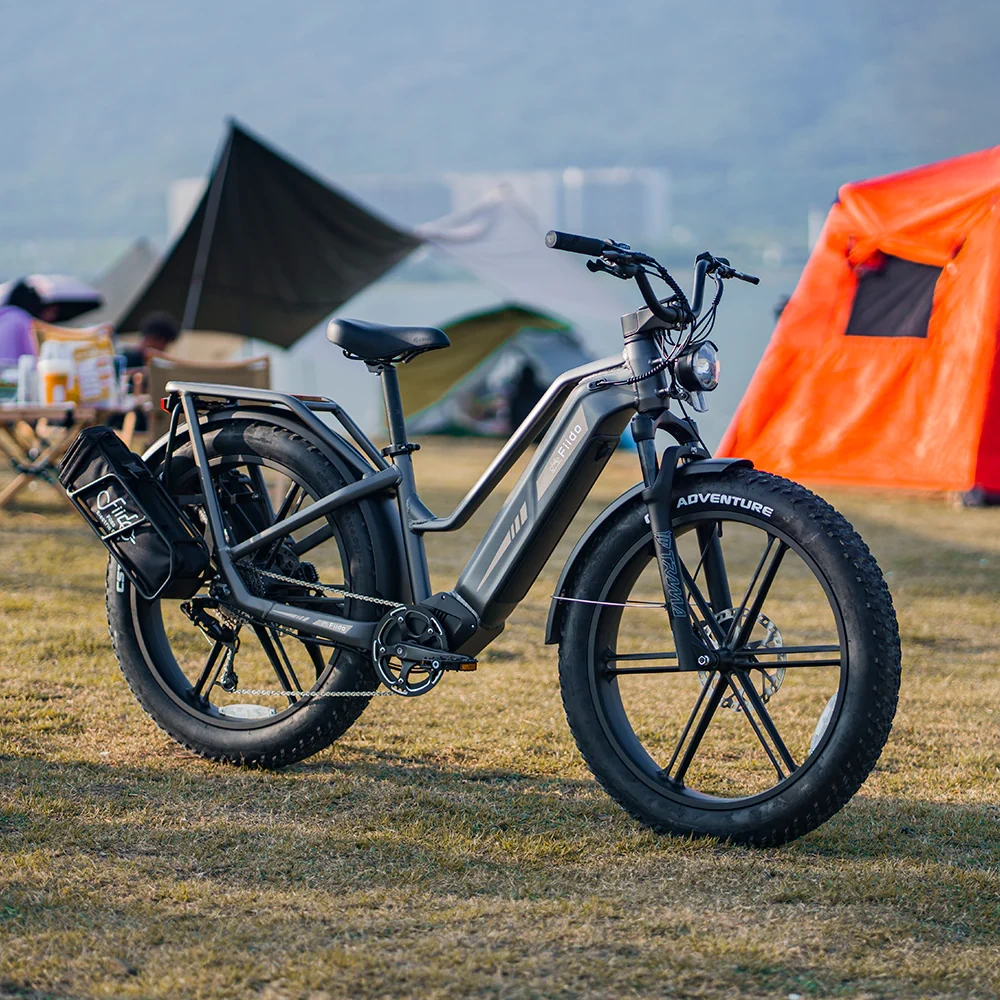 Bicicleta eléctrica Fiido titan robust cargo con sensor de torsión y certificación UL - Imagen 7
