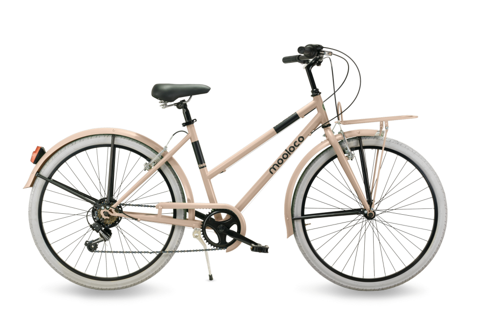 Bicicleta de paseo Mooloco Lady, ruedas 26, 6 velocidades, cuadro 46" - Imagen 2